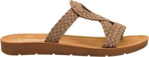 NEW CORKYS FOOTWEAR women's all tangled up sandals in bronze